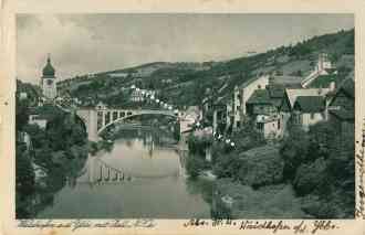 Bild einer Postkarte aus Waidhofen an der Ybbs